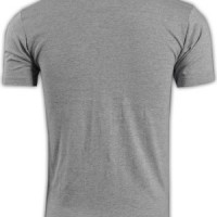 SKT004 printstar hemp gray 003 short-sleeved men's T-shirt 00085-CVT group DIY solid color T-shirt leisure sports T-shirt website T-shirt price thick pound T-shirt front view